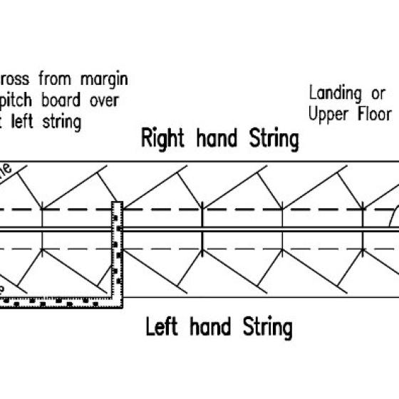 Marking out right string