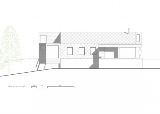 a drawing of a house